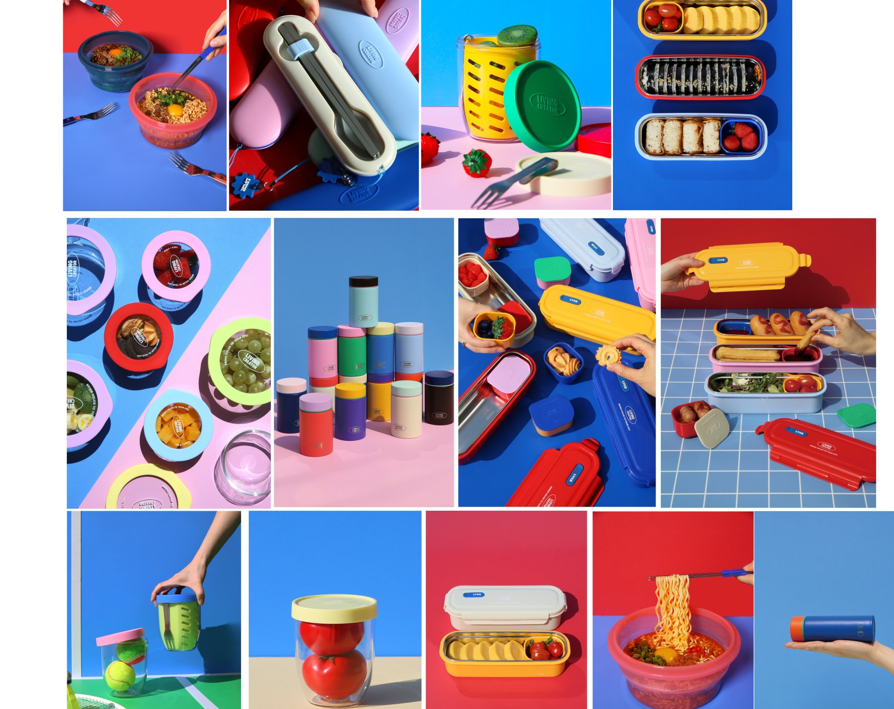 LivingCreator design book collage