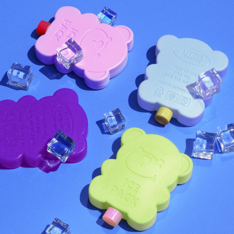 Bear-shaped KEEPER COOL ice packs