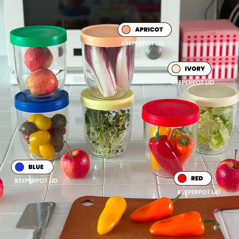 KEEPER POT containers with fruit and vegetables