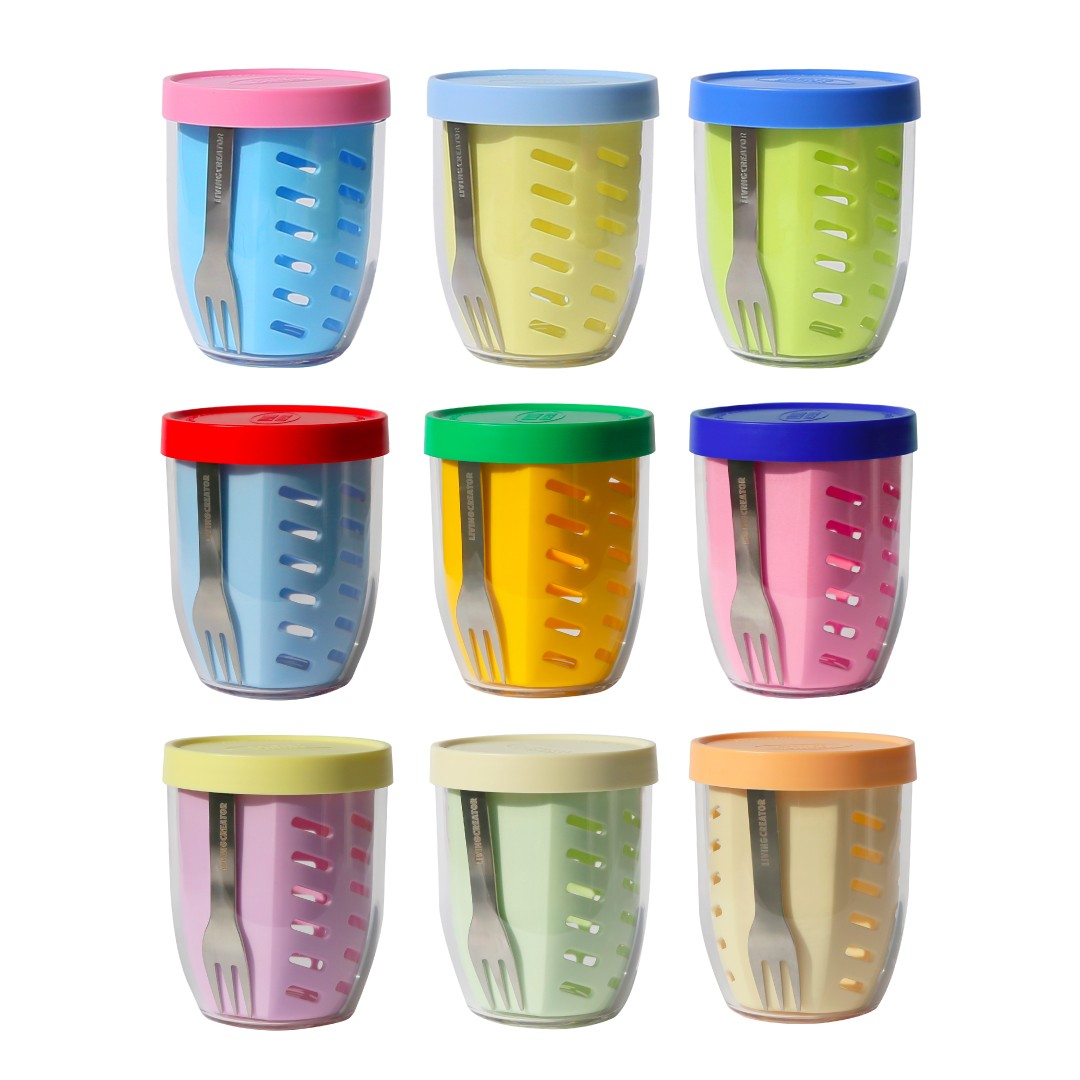 All nine KEEPER POT color pairs